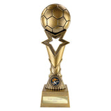 Star Breaker Football Award Metallic Antique Gold