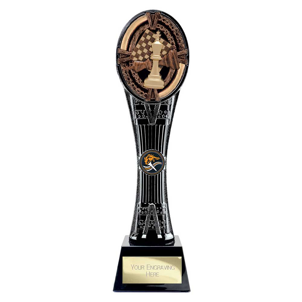 Maverick Extreme Tower Chess Award Black & Antique Bronze