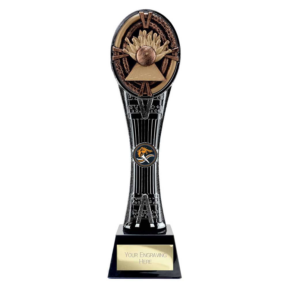 Maverick Extreme Tower Ten Pin Award Black & Antique Bronze