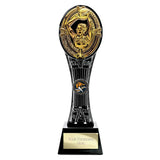 Maverick Extreme Tower Netball Award Black & Fusion Gold