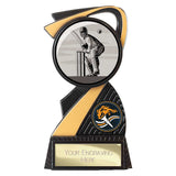Mania Tower Cricket Award Carbon Black & Gold