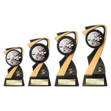 Mania Tower Snooker Award Carbon Black & Gold