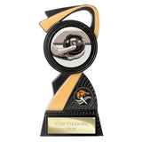 Mania Tower Lawn Bowls Award Carbon Black & Gold