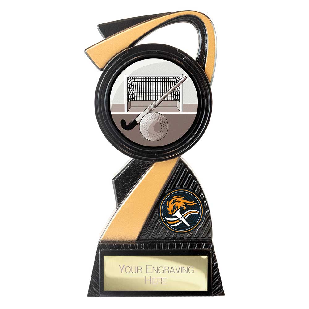 Mania Tower Hockey Award Carbon Black & Gold