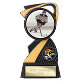 Mania Tower Ice Hockey Award Carbon Black & Gold