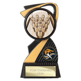 Mania Tower Ten Pin Bowling Award Carbon Black & Gold