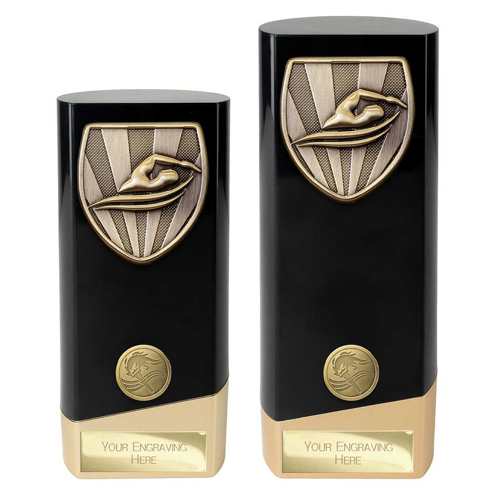 Prime Cobra Swimming Award Black & Gold