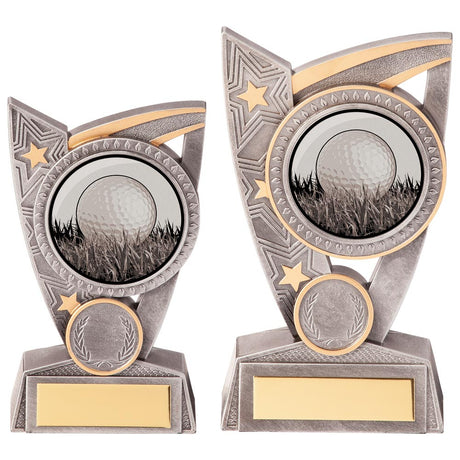 Triumph Golf Award - Trophies - Prudhoe Rosettes