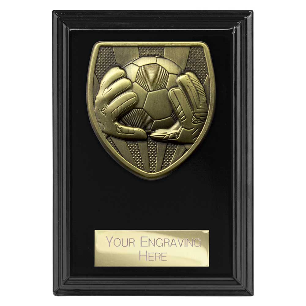 Cobra Plaque Football Goal Keeper Award