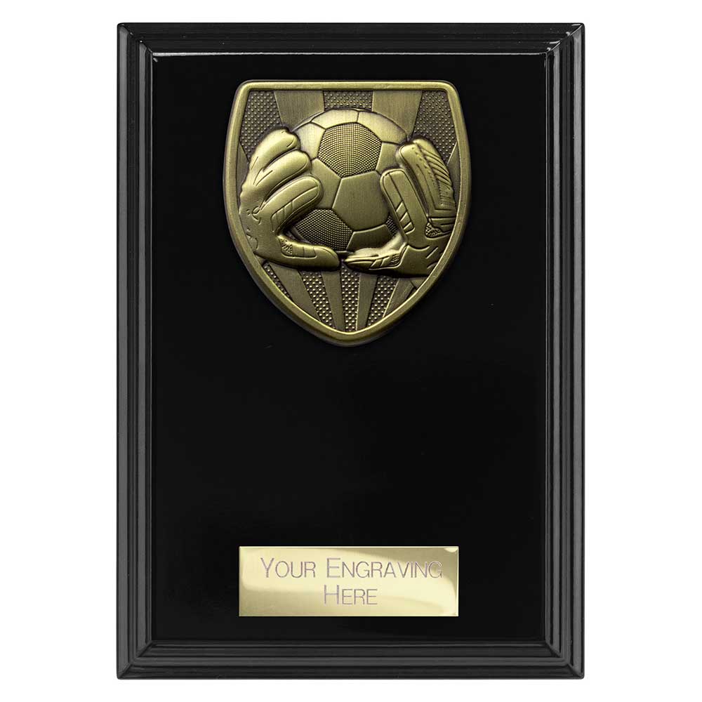 Cobra Plaque Football Goal Keeper Award