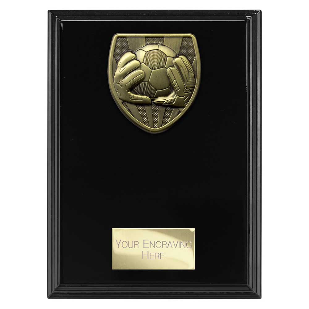 Cobra Plaque Football Goal Keeper Award