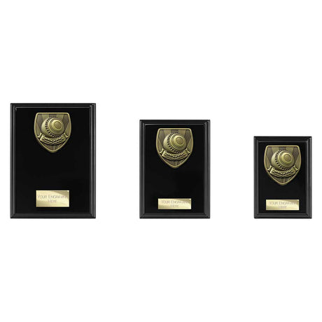 Cobra Plaque Lawn Bowls Award - Trophies - Prudhoe Rosettes