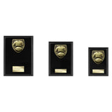 Cobra Plaque Football Shirt & Ball Award - Trophies - Prudhoe Rosettes