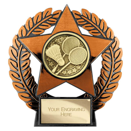 Emperor Star Badminton Plaque