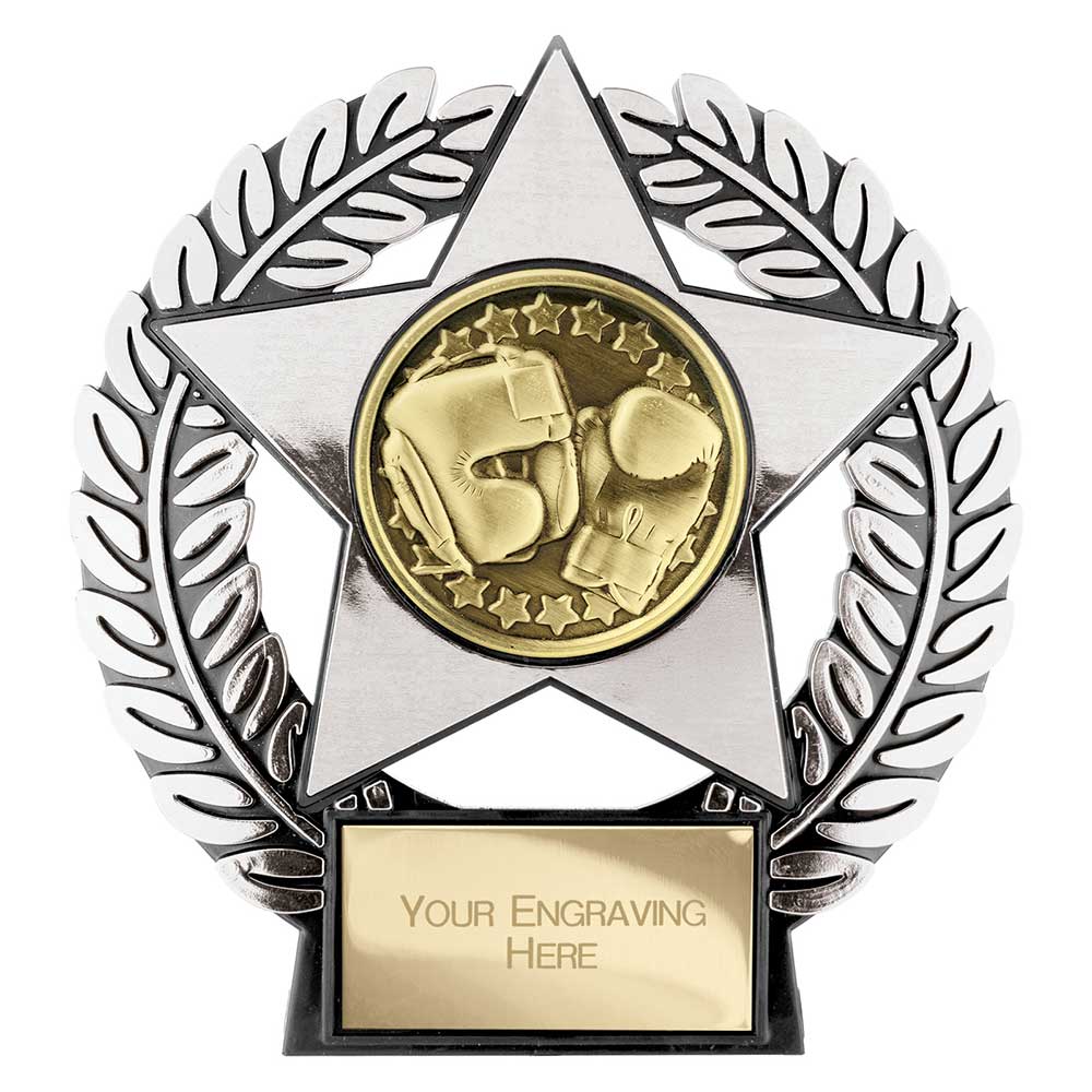Emperor Star Boxing Plaque Bronze