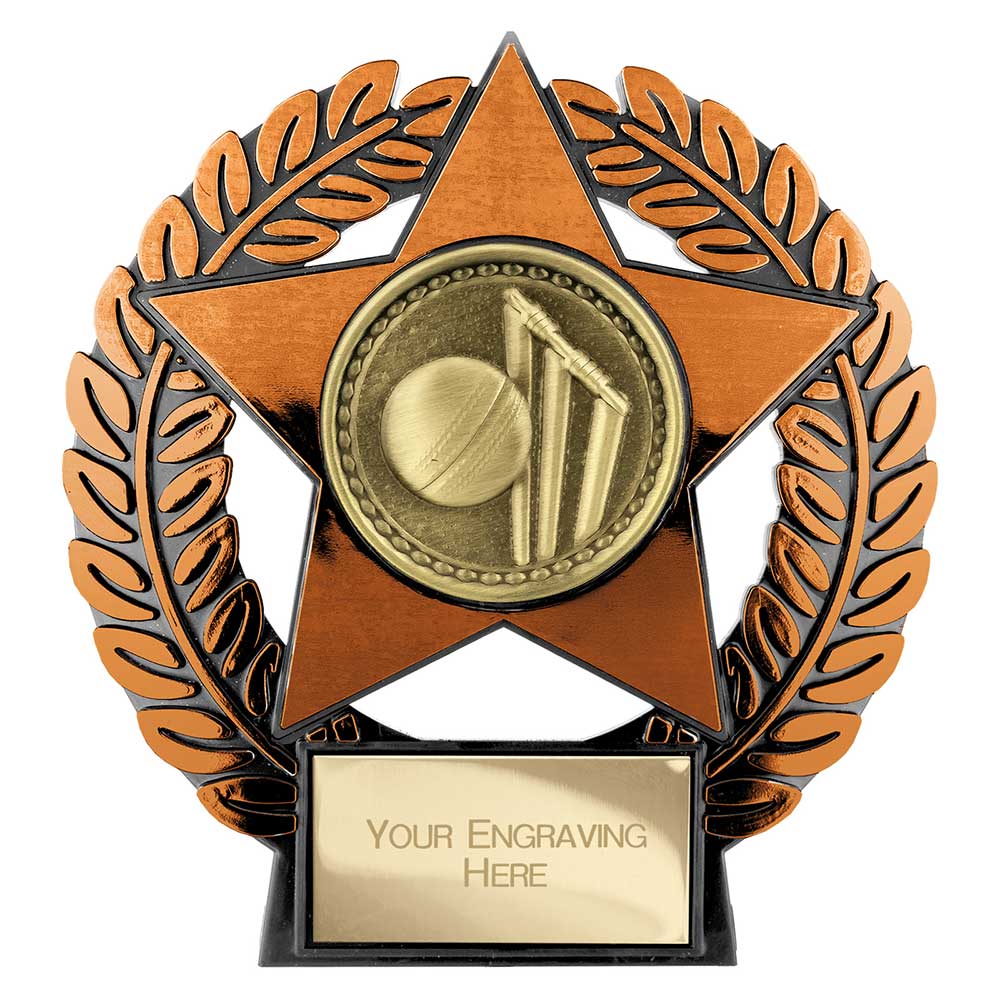 Emperor Star Cricket Plaque
