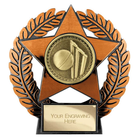 Emperor Star Cricket Plaque