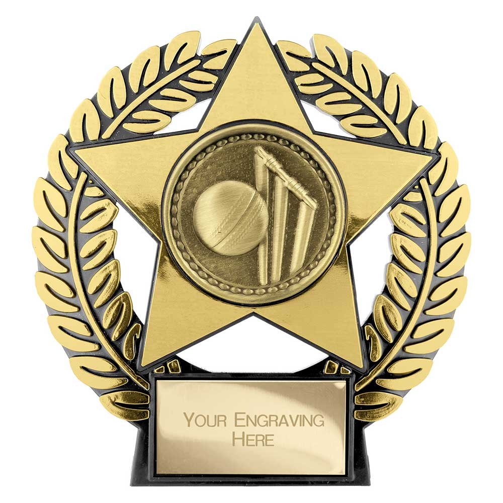 Emperor Star Cricket Plaque