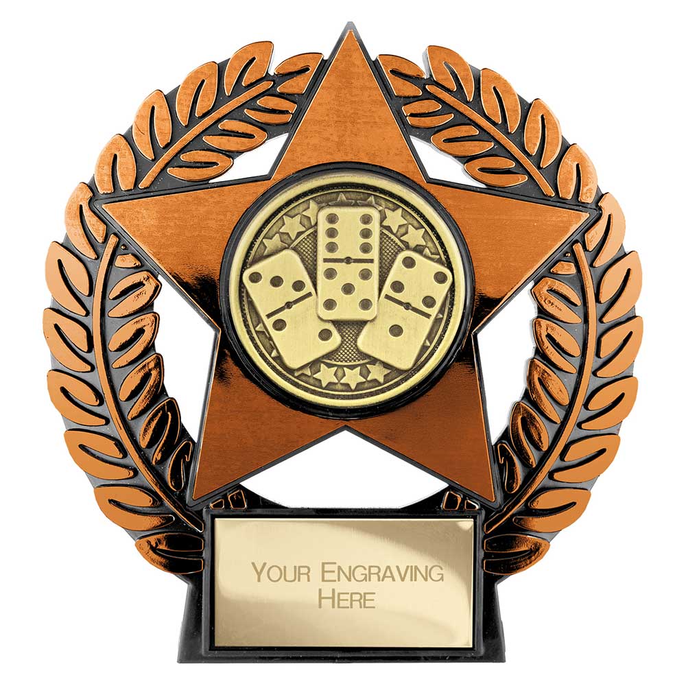 Emperor Star Dominoes Plaque