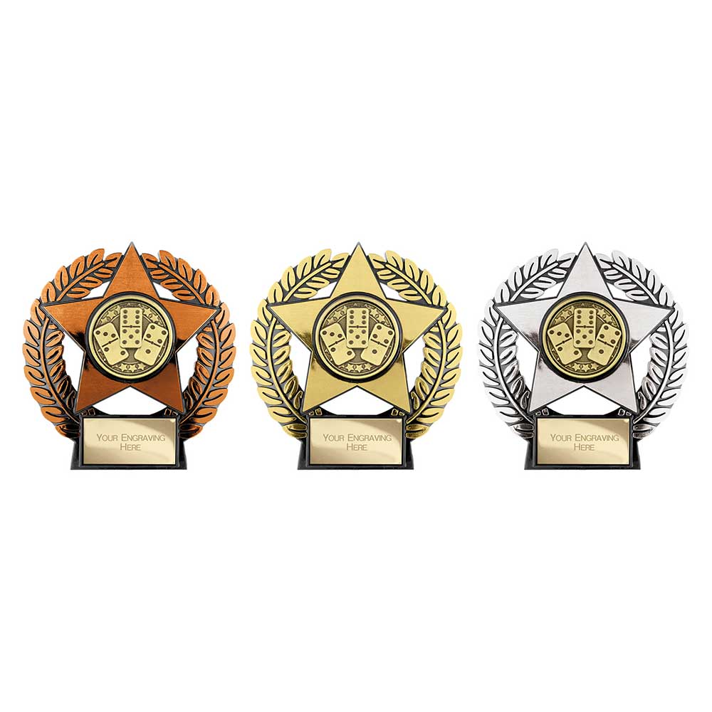 Emperor Star Dominoes Plaque