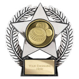 Emperor Star Lawn Bowls Plaque Bronze