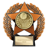 Emperor Star Netball Plaque