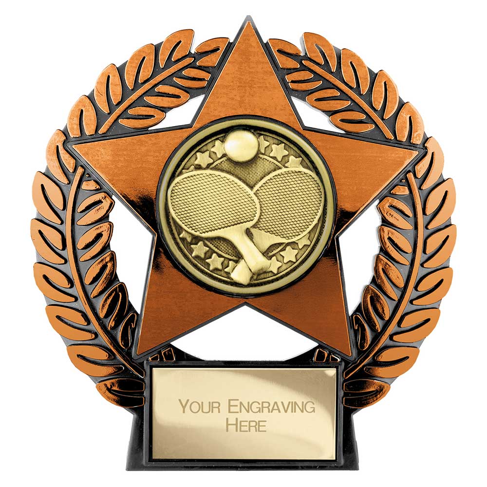 Emperor Star Table Tennis Plaque