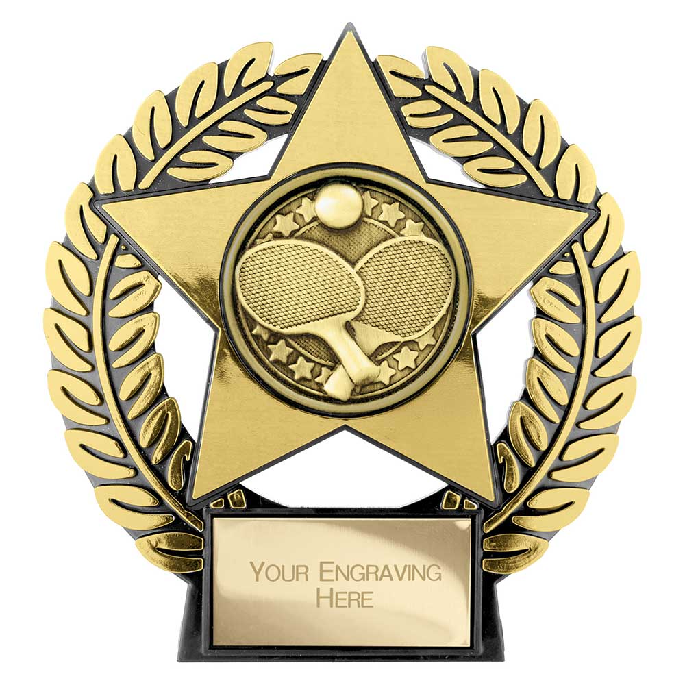Emperor Star Table Tennis Plaque
