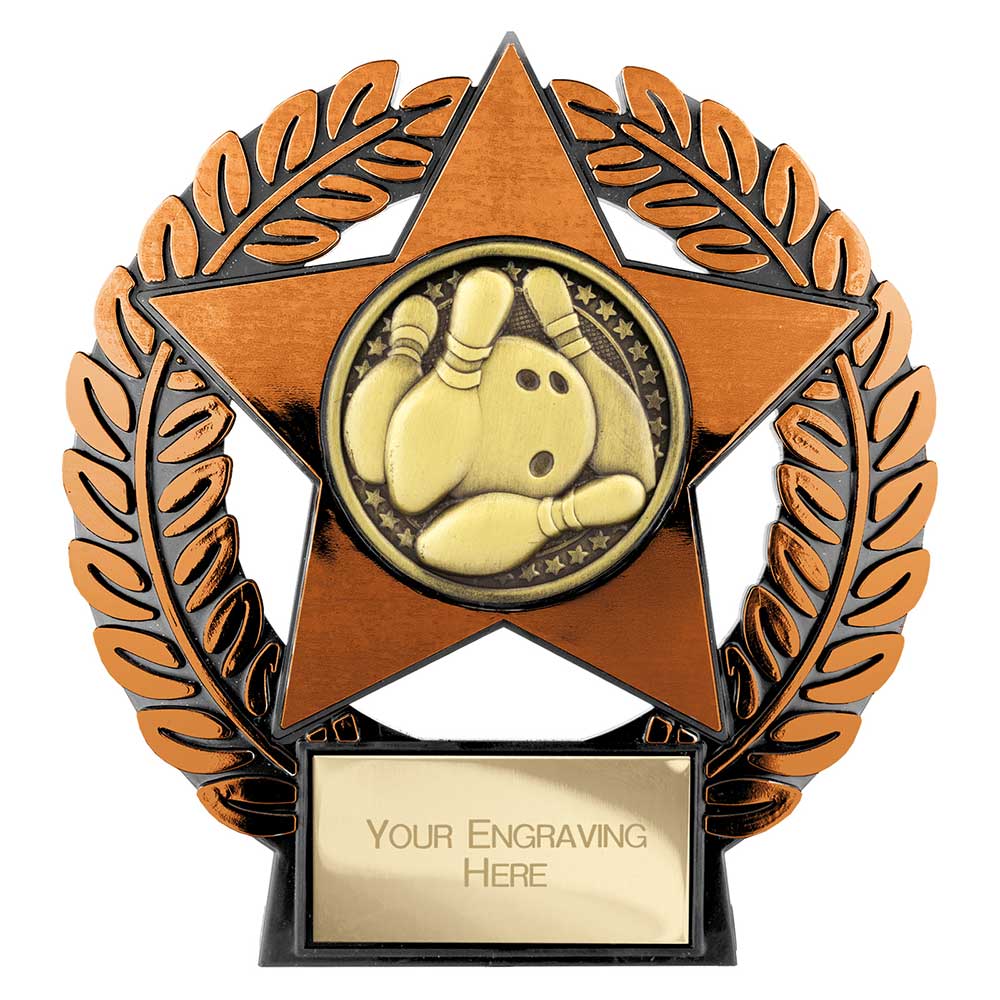 Emperor Star Ten Pin Bowling Plaque