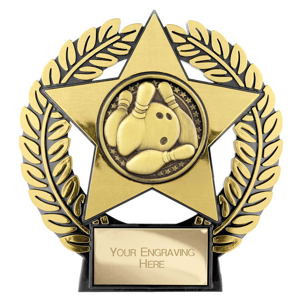 Emperor Star Ten Pin Bowling Plaque