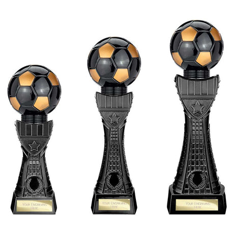 Black Viper Tower Football Award - Trophies - Prudhoe Rosettes