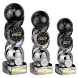 Hat-trick Strike Thank you Coach - Trophies - Prudhoe Rosettes