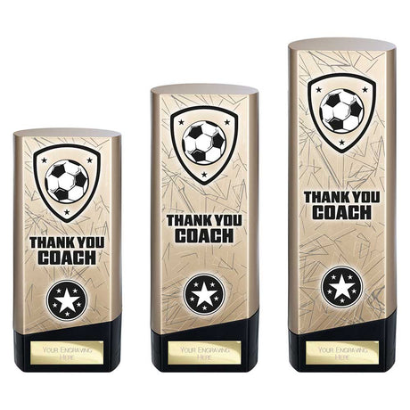 Prime Heavyweight Thank You Coach - Trophies - Prudhoe Rosettes