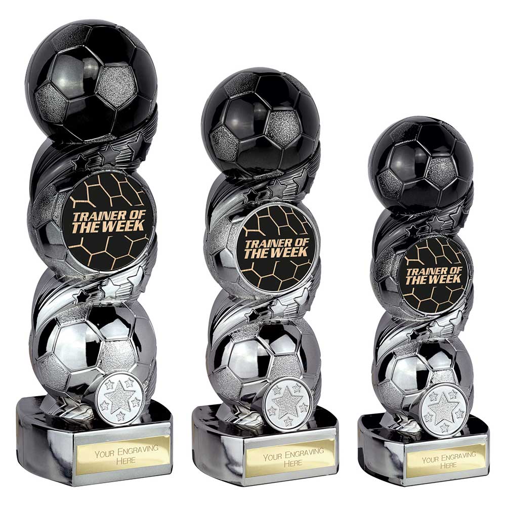 Hat-trick Strike Trainer of Week - Trophies - Prudhoe Rosettes