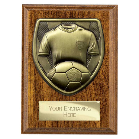 Cobra Plaque Football Shirt & Ball Award