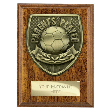 Cobra Plaque Parents Player Award