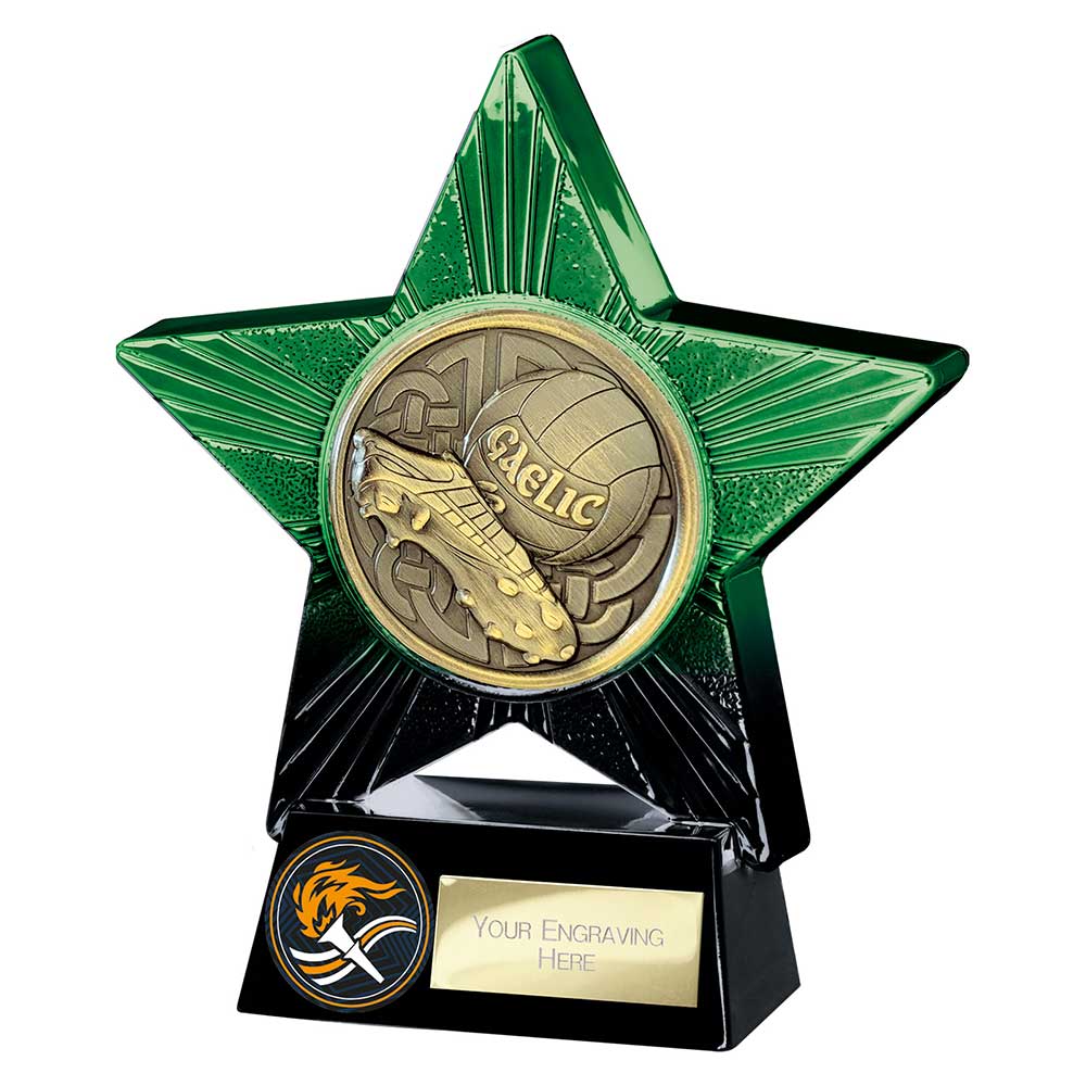 Superstar Gaelic Football Award (Various Colour Options)