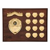 Principal Mahogany Annual Plaque