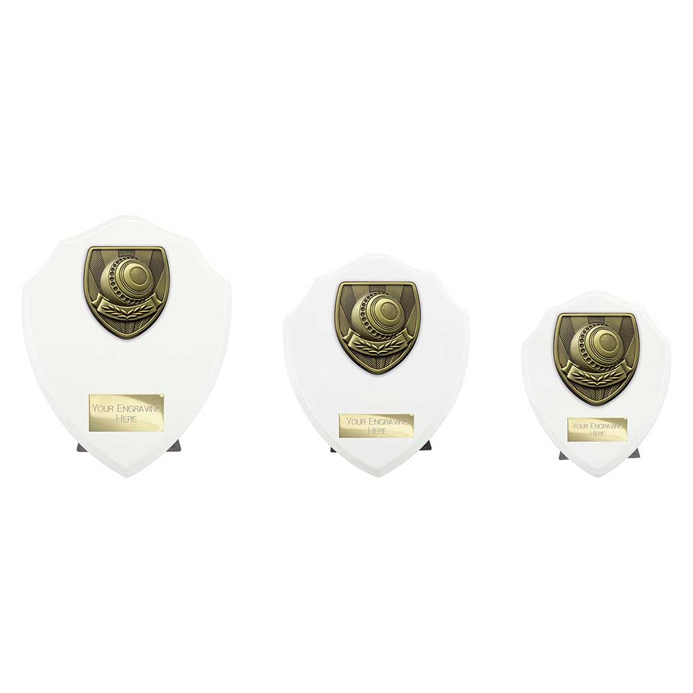 Cobra Shield Lawn Bowls Award - Trophies - Prudhoe Rosettes