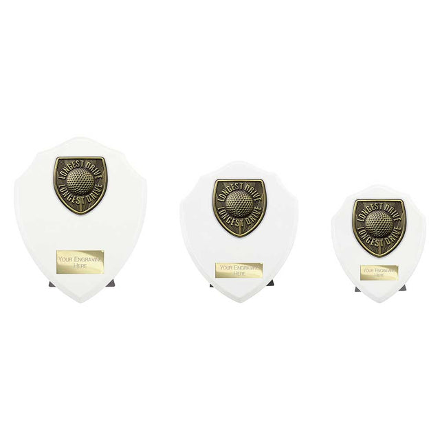 Cobra Shield Golf Longest Drive Award - Trophies - Prudhoe Rosettes