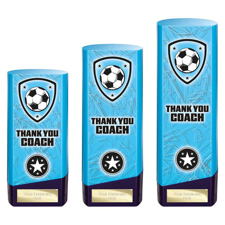 Prime Heavyweight Thank You Coach - Trophies - Prudhoe Rosettes