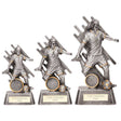 Focus Football Award Antque Silver - Trophies - Prudhoe Rosettes