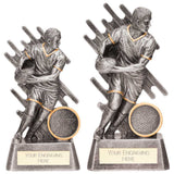 Focus Rugby Male Award Silver - Trophies - Prudhoe Rosettes