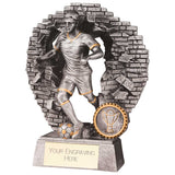 Blast Out Male Football Resin Award