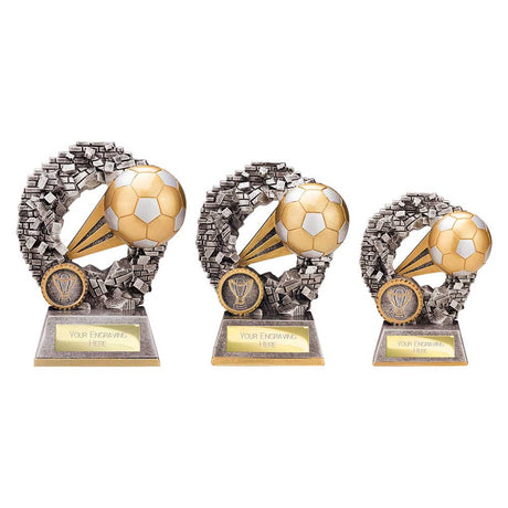Blast Out Football Award - Trophies - Prudhoe Rosettes