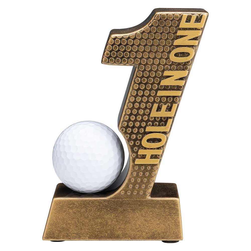 Shock Hole in One Resin Award