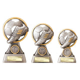 Rogue Football Antique Silver & Gold - Trophies - Prudhoe Rosettes