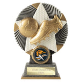 Pulse Star Football Award Antique Silver & Gold