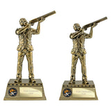 The Classic Shooting Award Metallic Antique Gold