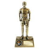 The Classic Linesman Award Metallic Antique Gold 225mm
